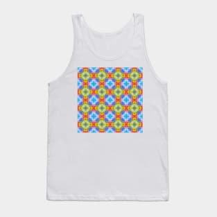 Moroccan arabic oriental tile pattern Tank Top